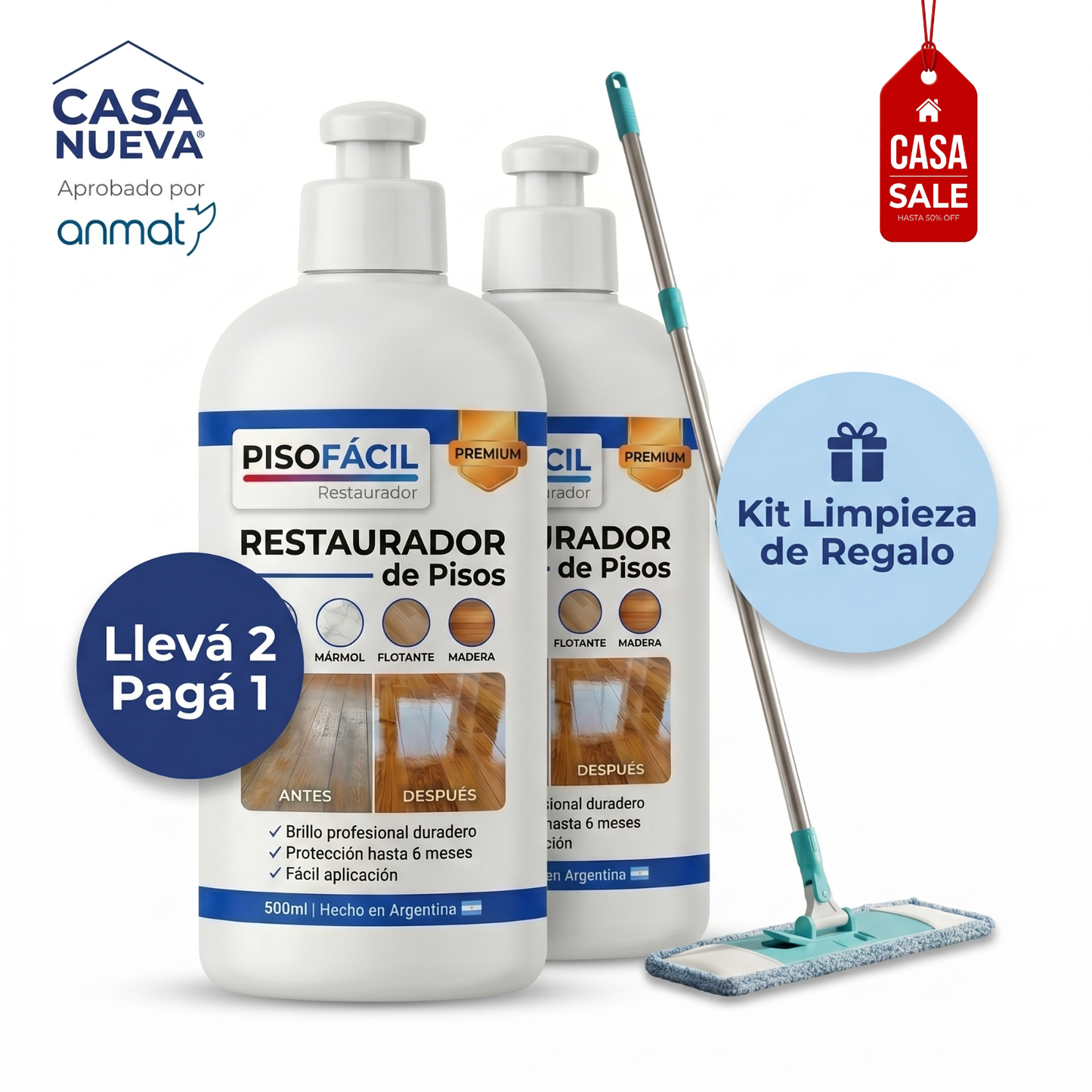 La solución completa para pisos como nuevos - Hot Sale 🔥
